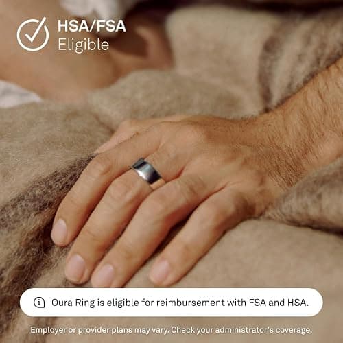 Oura Ring 4 - Silver - Size 9 - Size Before You Buy thumbnail 6