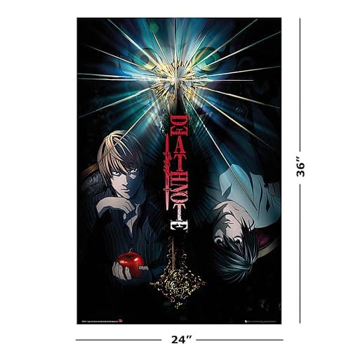 POSTER STOP ONLINE Death Note - Manga/Anime TV Show Poster/Print (Duo - Light vs. L) (Size 24" x 36") thumbnail 2