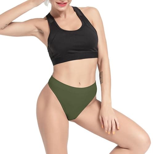 GRANKEE Women's Breathable Seamless Panties No Show Underwear Pack thumbnail 2