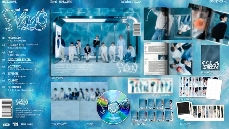 Dreamus ZEROBASEONE You had me at HELLO 3rd Mini Album ZB1 (SUNSHOWER), undefined thumbnail 2