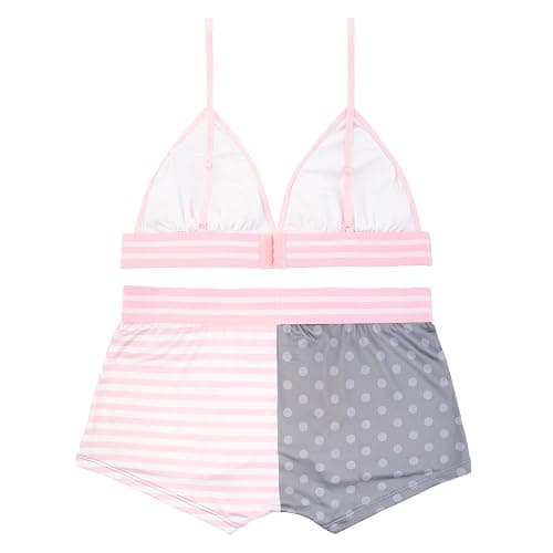 Hello Kitty womens Sports Bra & Boy Short Underwear Sets With Kuromi, Melodi, Keroppi & More in Xxxs-xl thumbnail 3