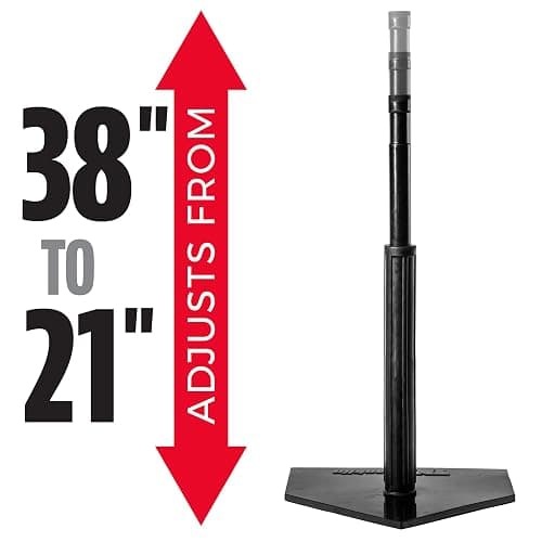 Franklin Sports Baseball Batting Tee - Hitting Tee for Baseball, Tee Ball and Softball Batting Practice - Adjustable Tee Stand - Heavy Duty Batting Tee thumbnail 2