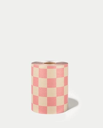 FRAMAR Beige and Pink Checkered Hair Foil – Hair Foils For Highlighting Long Hair, Salon Foil For Hair Highlighting, Salon Foils For Hair Stylist, Embossed – 320 ft thumbnail 6