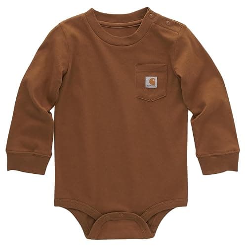 Carhartt Long-Sleeve Pocket Bodysuit - Image 1