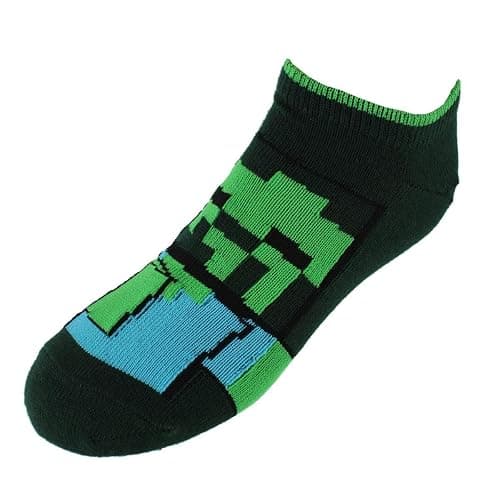 Centric Brands Minecraft Socks 6 Pairs of Socks for Boys Age 6-8 Gift Set for Kids thumbnail 5