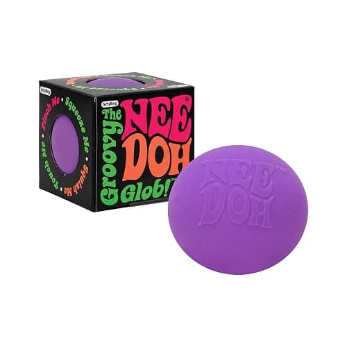 Schylling NeeDoh Original - Sensory Fidget Toy - Purple - Ages 3 to Adult , 1 Count ( Pack of 1) - Image 1