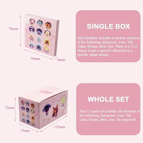 Alien Stage Blind Box Button Pins, Officially Licensed Anime ALNST Collectible Merch for Ita Bags thumbnail 3