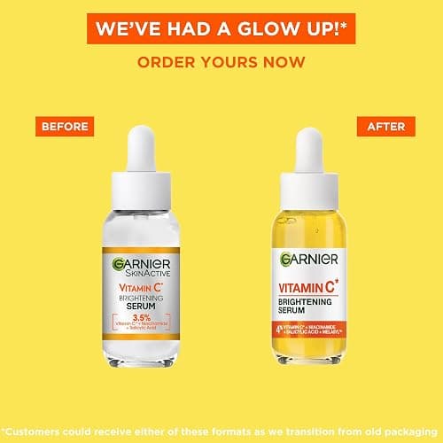 Garnier Vitamin C Brightening Serum for Face, with 4% Vitamin C, Niacinamide & Salicylic Acid, Brightens Skin, Reduces Dark Spots & Evens Skin Tone, Serum 30ml thumbnail 10