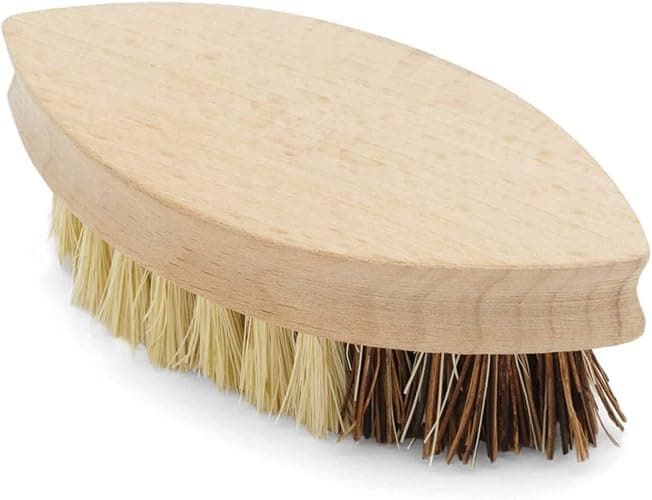 Fox Run 74907 Natural Vegetable Brush, Tampico Fiber Bristles, Not Applicable, 4.5" - Image 1