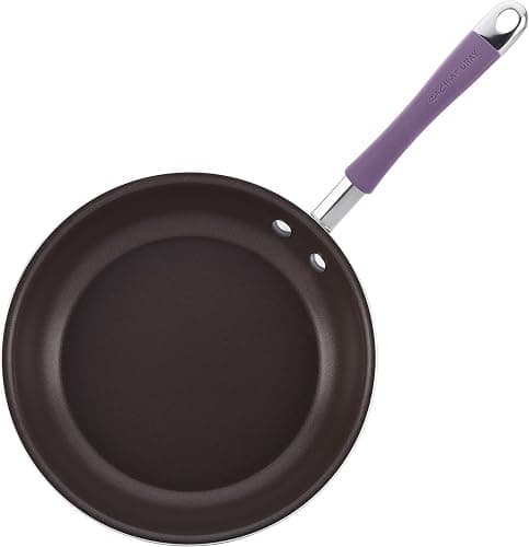 Rachael Ray Cucina Nonstick Cookware Pots and Pans Set, 12 Piece, Lavender Purple thumbnail 11