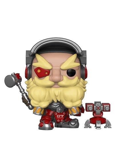 Funko Pop Games: Overwatch - Torbjörn Collectible Figure, Multicolor thumbnail 2