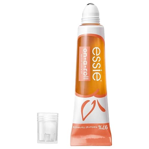 essie Nail Care, Apricot Cuticle Oil and Nail Treatment, 8-Free Vegan, On A Roll, 0.46 fl oz - Image 1