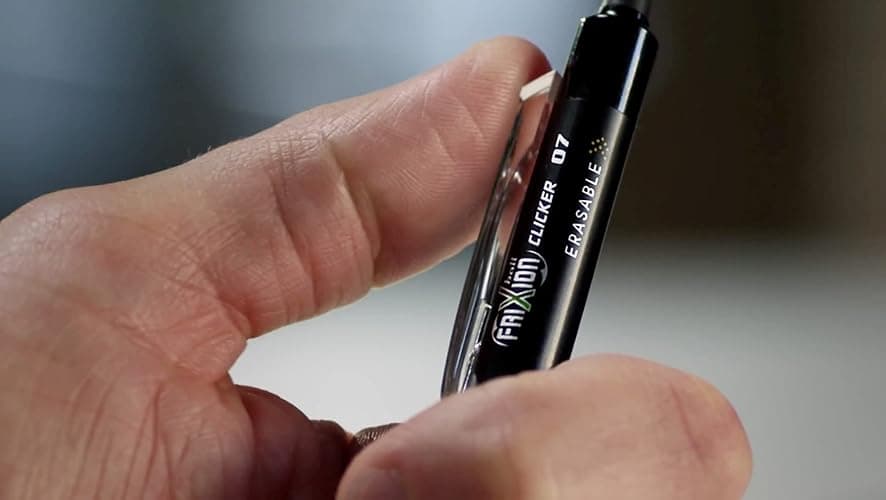 PILOT FriXion Erasable Pens Retractable Gel Ink, 6 Pack (3 Black & 3 Blue) + 4 Bonus Refills, Fine Point 0.7mm Erasable Gel Pens thumbnail 5