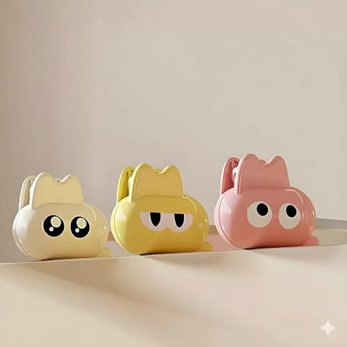 3-Pack Toothbrush Covers – Cute Travel Toothbrush Holder Set for Kids & Adults – Universal Tooth Brush Holder for Bathroom, Protective Tooth Brush Cover Cap Fits Most Manual & Electric Toothbrushes thumbnail 4