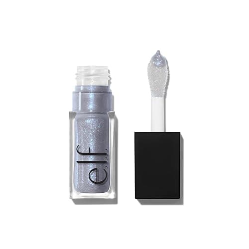 e.l.f. Glow Reviver Lip Oil, Nourishing and Hydrating with High-Shine Glimmer Finish & Sheer Wash of colour, Minty Scent, Non-Sticky, Vegan & Cruelty-free, Opal-ogy Tour - Image 1