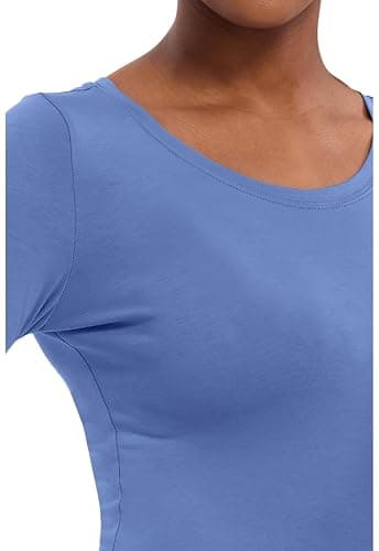 Healing Hands Women's Underscrub Soft Knit Melissa Longsleeve Scrub Tee with Breathable & Easy Care Fabric 5047 thumbnail 4