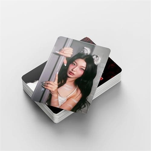 KATSEYE 32PCS Stickers + 60PCS LOMO Cards Novel Idol Album Cards Set Mini Merch Photocards Set Gift for Fans Girls (B01) thumbnail 5