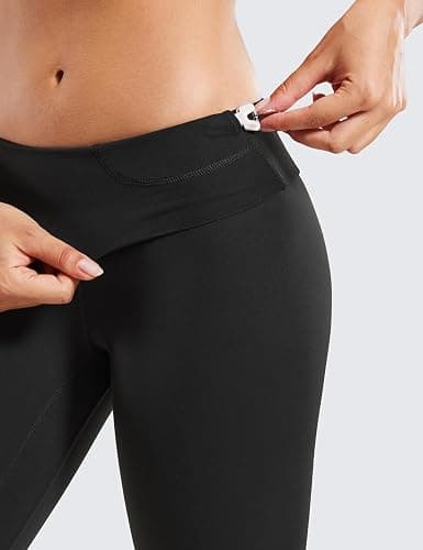 CRZ YOGA Butterluxe Super High Waist Leggings 28" - Full Length Buttery Soft Womens Yoga Pants Over Belly thumbnail 5