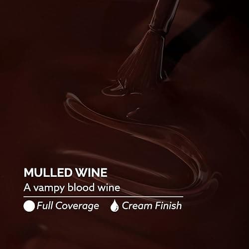 Dazzle Dry Nail Lacquer (Step 3) - Mulled Wine - A vampy blood wine. Full coverage cream. (0.5 fl oz) thumbnail 3
