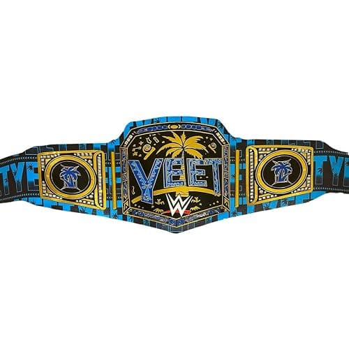 New Jey Uso Yeet Championship Title Belt – Undisputed Championship Replica Belt 2MM - Easy Wear Adjustable 4MM Leather Strap - Adult Size thumbnail 8