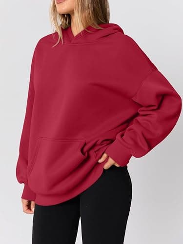 AUTOMET Womens Oversized Hoodies Fleece Trendy Sweatshirts Fall Fashion 2025 Pullover Winter Clothing Outfits thumbnail 3