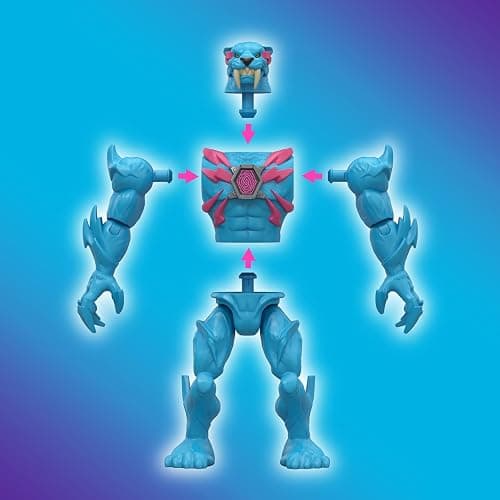MrBeast Lab Hybrids Single Pack, Mix & Match Millions of Combinations to Create The Ultimate Beast and Reveal Individual Beast Parts to Create 1 of 10 4" Hybrid Figures, 30+ to Collect thumbnail 5