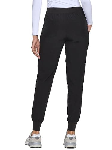 COZYFIT Womens Scrub Pants - Soft Stretch Yoga Style with 5 Pockets, Slim Fit Jogger Scrubs Pants for Women Tall thumbnail 3