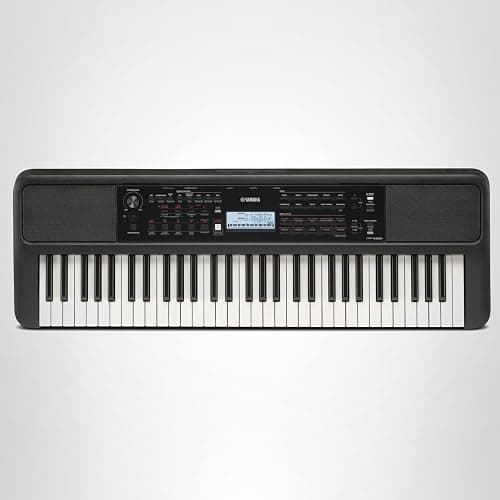 Yamaha 61 Touch Sensitive Keys Portable Keyboard for Beginners with Music Rest, Power Adapter PSR-E383 thumbnail 8