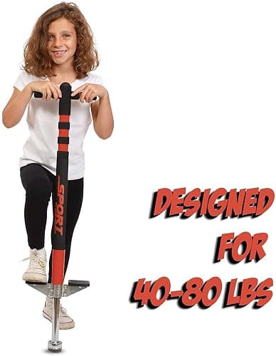 New Bounce Pogo Stick for Kids - Pogo Sticks, 40 to 80 Lbs - Sport Edition, Quality, Easy Grip, PogoStick for Hours of Wholesome Fun thumbnail 3
