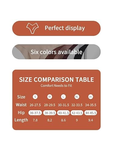 Hellopopgo Seamless Thongs For Women V-waisted No Show Thong Seamless Panties Breathable Comfortable Underwear Womens 6-Pack thumbnail 4