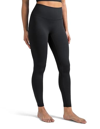 Colorfulkoala Dreamlux No Front Seam Leggings for Women 25"/28" Inseam, Seamless High Waisted Buttery Soft Yoga Pants - Image 1