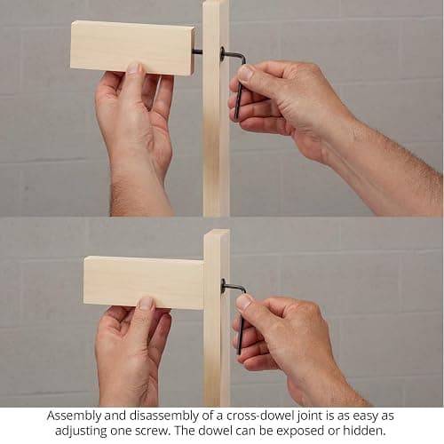 Woodpeckers Universal Cross Dowel Jig Deluxe Kit thumbnail 3