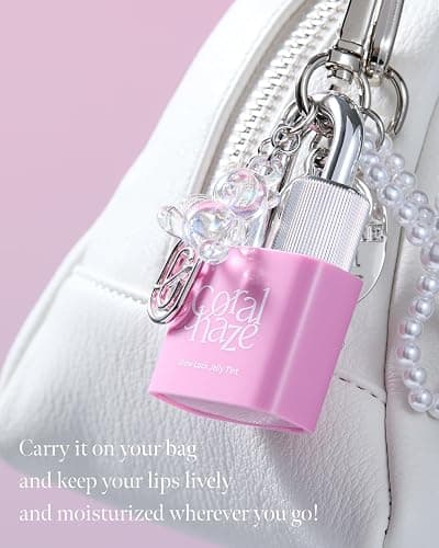 CORLAHAZE Glow Lock Jelly Tint 101 Chou 4g, Hydrating Jelly Glow Lip Stain, Glass-Like Shine Lip Gloss, Long-Lasting Color, Moisturizing Lip Enhancer, Collectible Lock-Shaped Design, Korean Makeup thumbnail 10