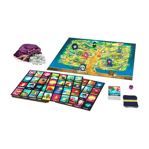 Deluxe Loteria Snakes and Ladders (Serpientes Y Escalera) with Loteria Classic Mexican Board Game thumbnail 2