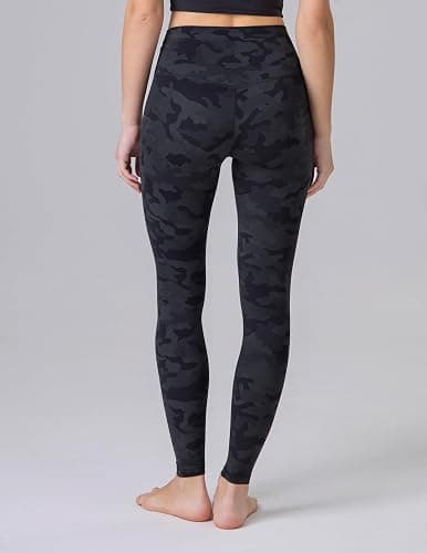 Colorfulkoala Dreamlux No Front Seam Leggings for Women 25"/28" Inseam, Seamless High Waisted Buttery Soft Yoga Pants thumbnail 2