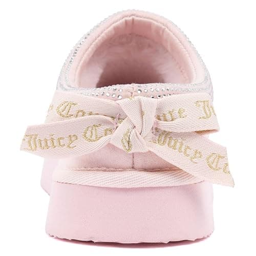 Juicy Couture Women's Cozy Slipper Mule – Plush Indoor Outdoor House Shoe with Memory Foam and Faux Fur Lining thumbnail 3