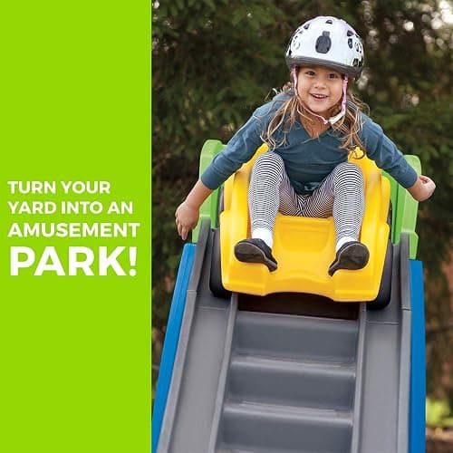 Step2 Extreme Coaster Kids Ride On Toy, Push Car, Indoor/Outdoor Roller Coaster & Playset, Made of Durable Plastic, Max Weight 80 lbs., For Toddlers 3+ Years Old thumbnail 4