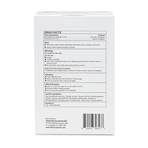 Globe First Aid Burn Cream 0.9g Packets, (Box of 144) Advanced First Aid Cream for Temporary Relief of Minor Burns, Cuts, and Scrapes thumbnail 9