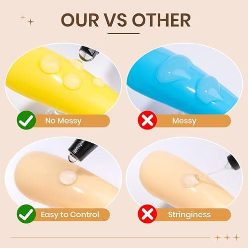 SUPWEE 3D Nail Art Gel 2PCS, Korean 3D Tube Nail Gel Sculpting Gel for Nail Art Soft Tube DIY Carving Drawing Line Painting Gel for Nail Design Clear and Milky White, 30g thumbnail 5