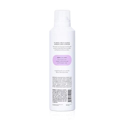 Billie SkyFoam Shave Gel - Lavender Milk Scent - Water-activated Foam - Made With Aloe & Cucumber - For A Close, Smooth Shave - 6.7 fl oz, 3-pack thumbnail 9