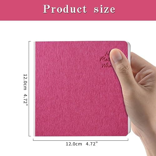 Rosered Hardcover Sketchbook Square Hardbound Sketch Journal 4.7 x 4.7 Inch 42 Sheets Art Book 250GSM Ultra Smooth Paper Ideal for Pencils,Water Color Pen,Marker Pen thumbnail 2