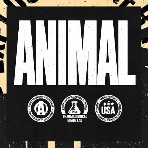 Animal 100% Whey Protein Powder – Whey Blend for Pre Workout or Post Workout, Recovery, Anytime Low Sugar Protein Boost Meal Replacement with BCAA Branched Chain Amino Acids – Cookies & Cream, 4 lb thumbnail 5