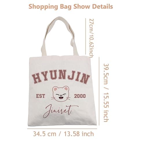 Lywjyb Birdgot Anime Music Group Tote Bag Korean Cartoon Music Band Gift Korean Pop Gift thumbnail 4