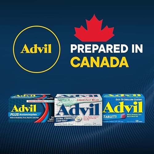 Advil Regular Strength Ibuprofen Pain Relief Liquid-Gels, Fast Acting Pain Relief for Migraine, Arthritis, Back, Neck, Joint, and Muscle Relief, 200mg (72 Count) thumbnail 6