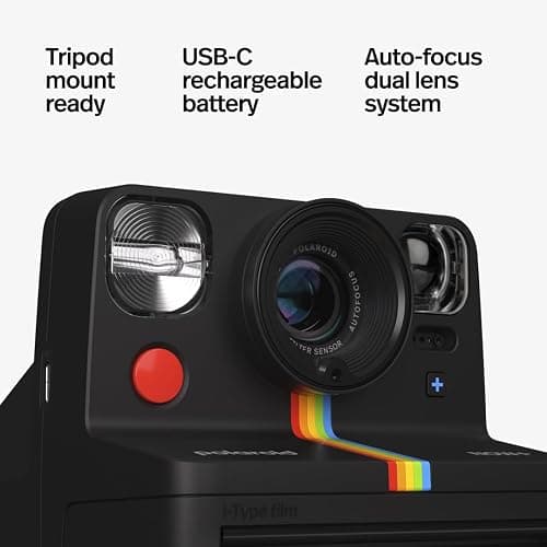 Polaroid Now+ 2nd Generation I-Type Instant Film Bluetooth Connected App Controlled Camera - Forest Green (9075) thumbnail 8