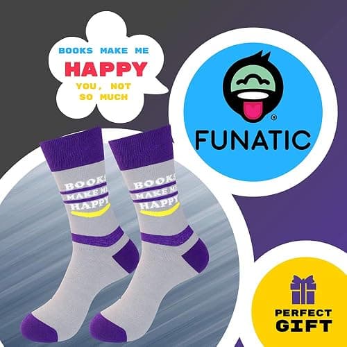 FUNATIC Socks with Funny Sayings - Novelty Gifts for Men, Women, Teens - Sarcastic, Profane, Rude thumbnail 2
