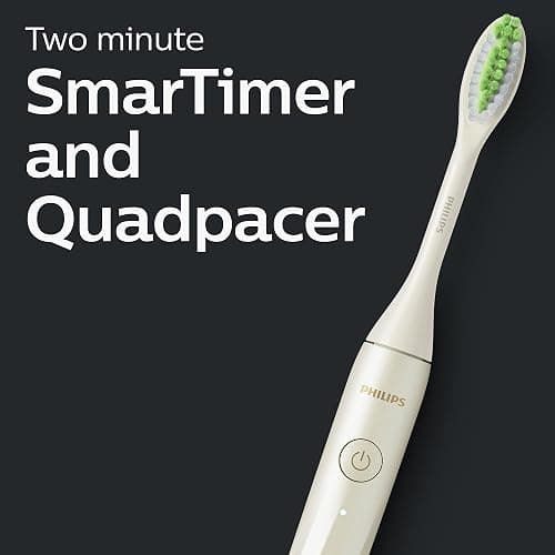 Philips Sonicare One by Sonicare Rechargeable Toothbrush, Snow, HY1200/27 thumbnail 3