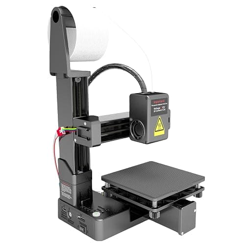 Quiet 3D Printer Lightweighted Entry Leveled Printer for Beginners Featuring Simple Button Print Control - Image 1