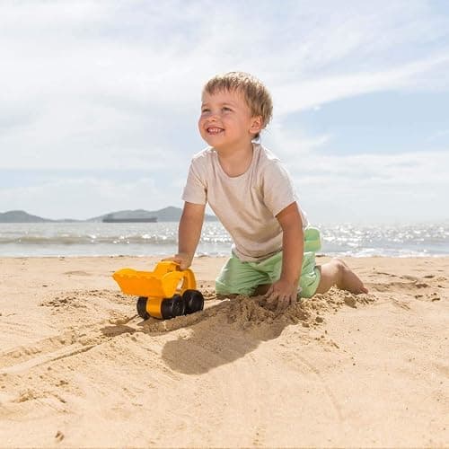 Hape Beach and Sand Toys Monster Digger Toys| Outdoor & Indoor Vehicle Car Beach Toy for Toddlers 18M+ thumbnail 4