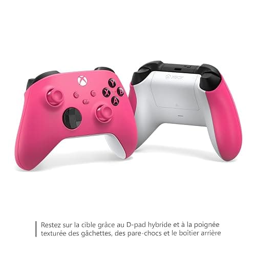 Xbox Manette sans Fil - Deep Pink Series X, Series S, One, Windows 10 & 11, Android et iOS thumbnail 4